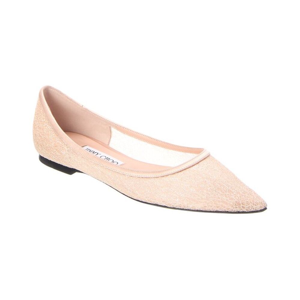 Jimmy Choo Love Glitter Flat